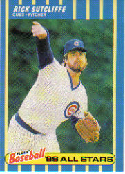 1988 Fleer Baseball All-Stars Baseball Cards   041      Rick Sutcliffe